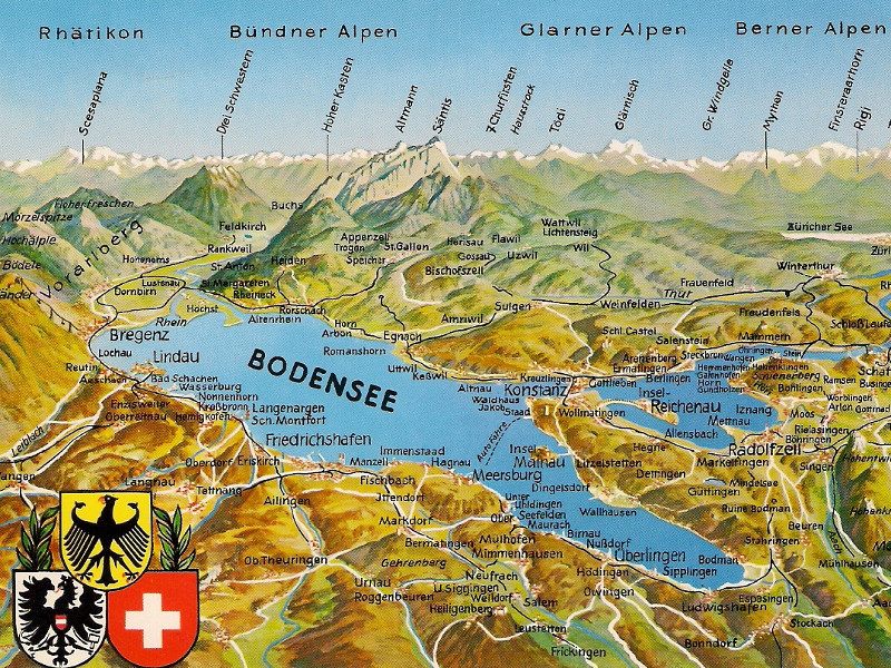 A Bodeni-tó. online puzzle