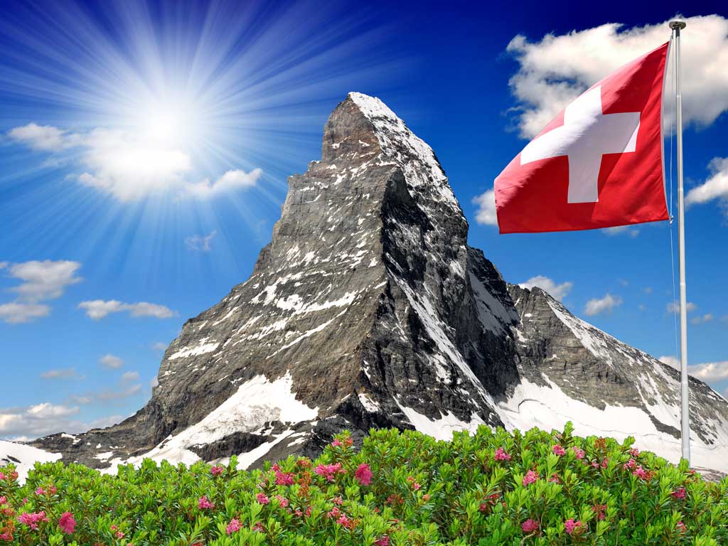Matterhorn. Puzzlespiel online