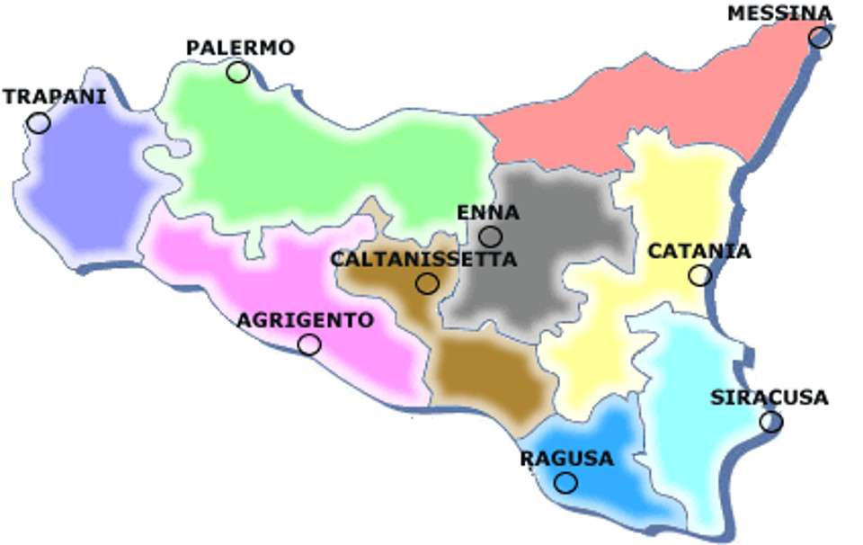 シチリア地域 オンラインパズル