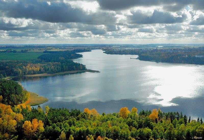 Озеро в Олецькому. онлайн пазл