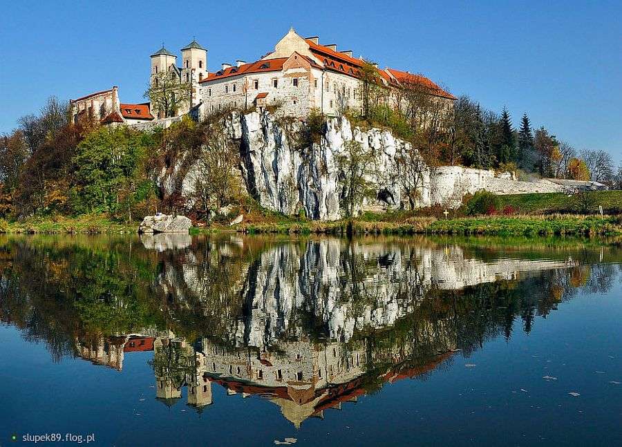 Abbey in Tyniec. online puzzle