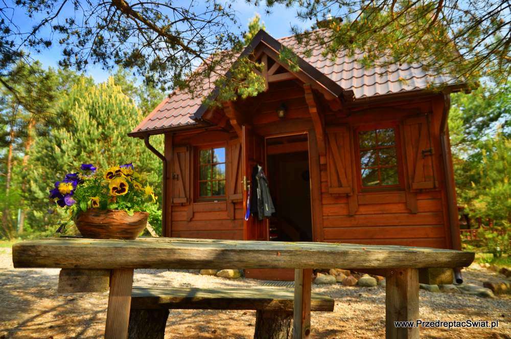 Εξοχικό σπίτι στην Kashubia. online παζλ