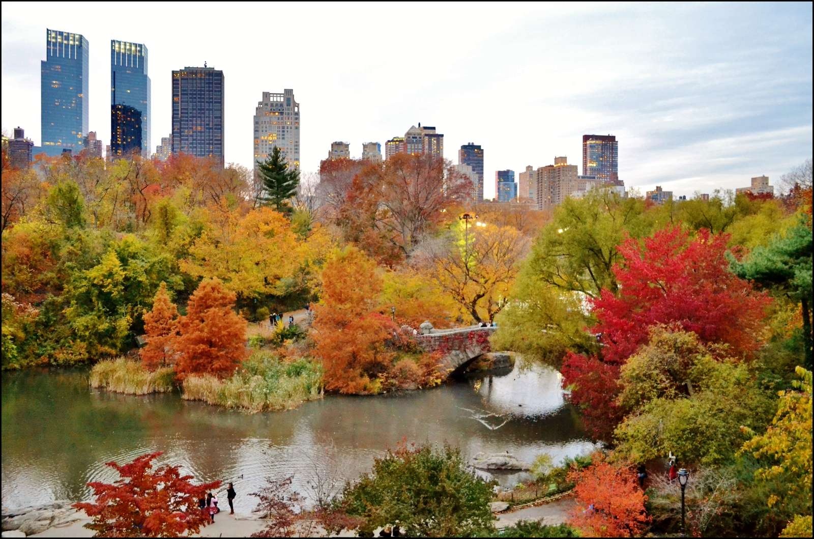 Central Park. NY. Puzzlespiel online