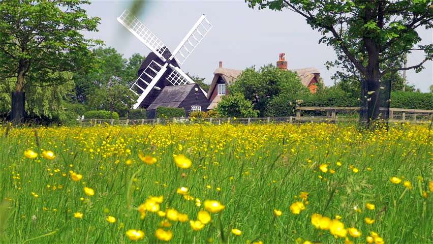 In the English countryside. jigsaw puzzle online