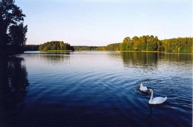 Nidzkie Lake in Masuria. online puzzle