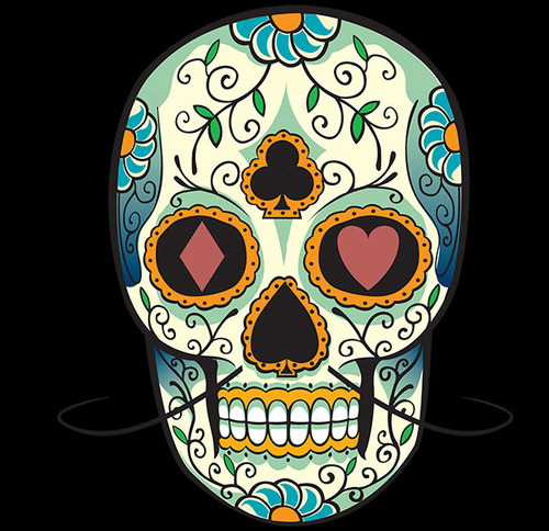 Mexicaanse schedel legpuzzel online