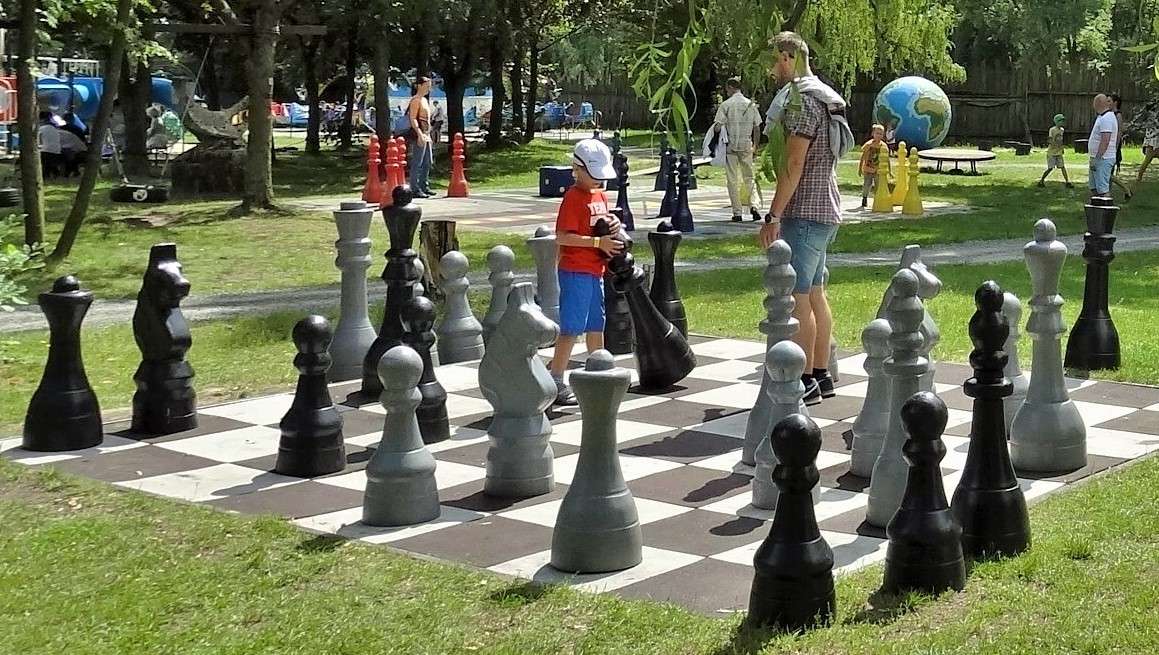 Compagnia di scacchi Parkowe A puzzle online