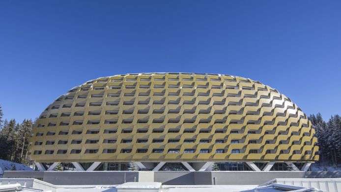 Hotel em Davos. quebra-cabeças online