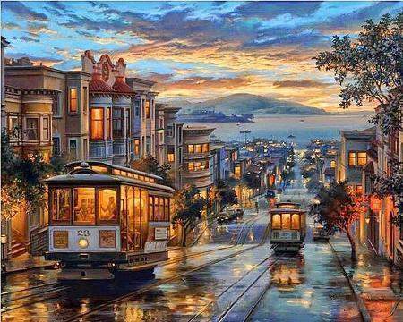 San Francisco in the past. jigsaw puzzle online