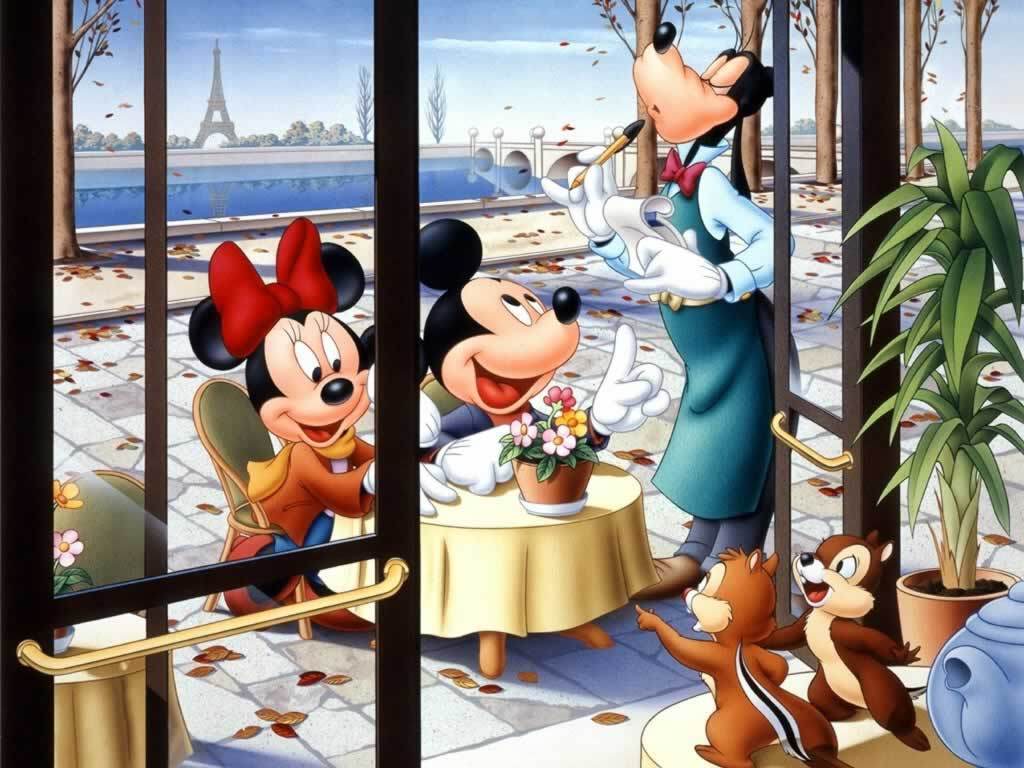 Mickey na rande online puzzle