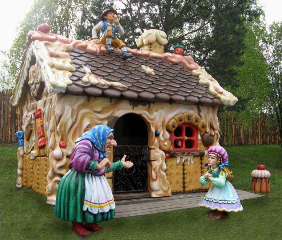 Gingerbread cottage 3 mx 4 m jigsaw puzzle online