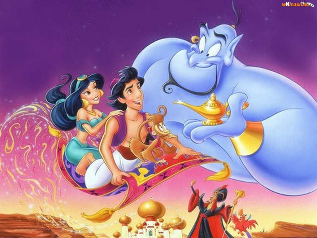 Disneyova pohádka Aladdin online puzzle