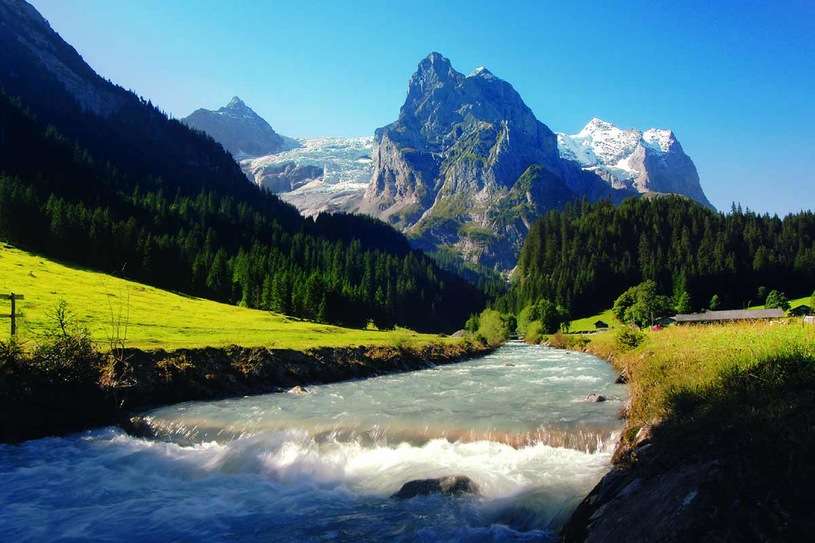 Планинска река. онлайн пъзел