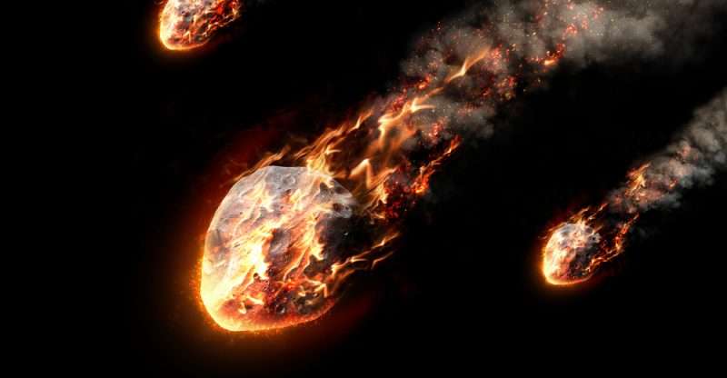 Meteoritos rompecabezas en línea