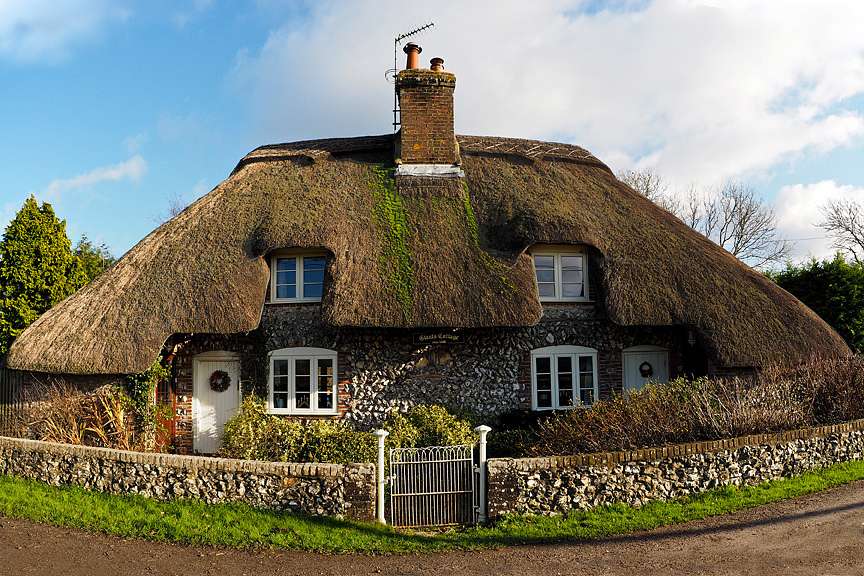 Una casa in Inghilterra. puzzle online