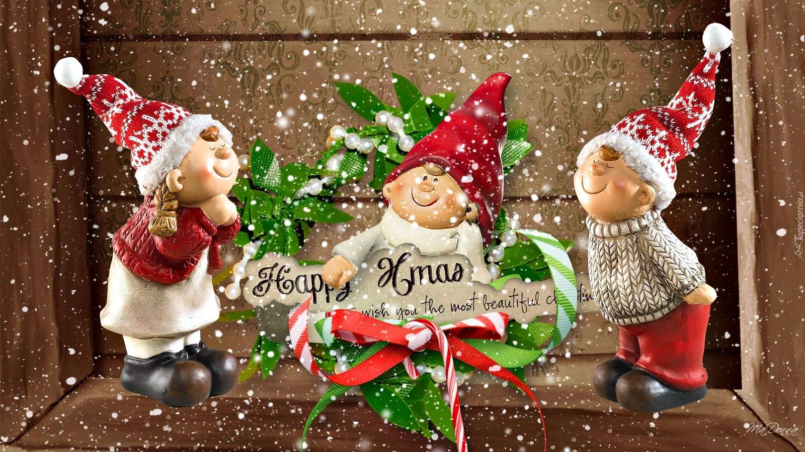 Happy gnomes. jigsaw puzzle online
