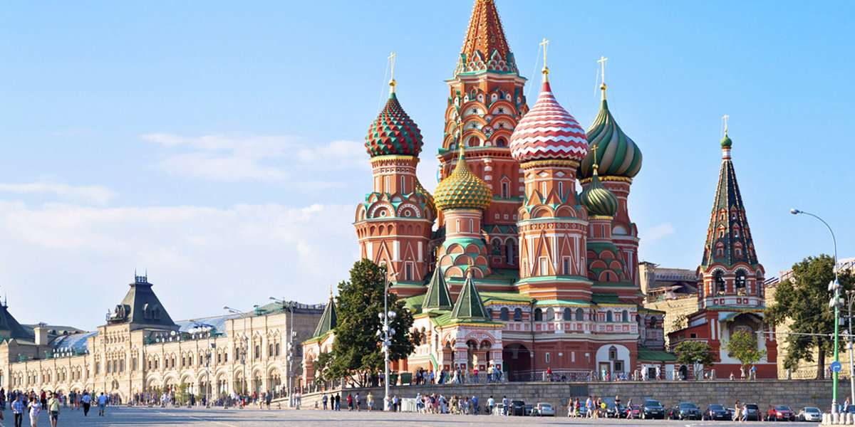 Orthodoxe kerk in Rusland. online puzzel