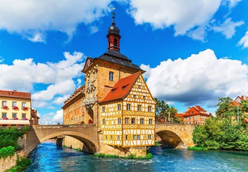 Bavarian city online puzzle