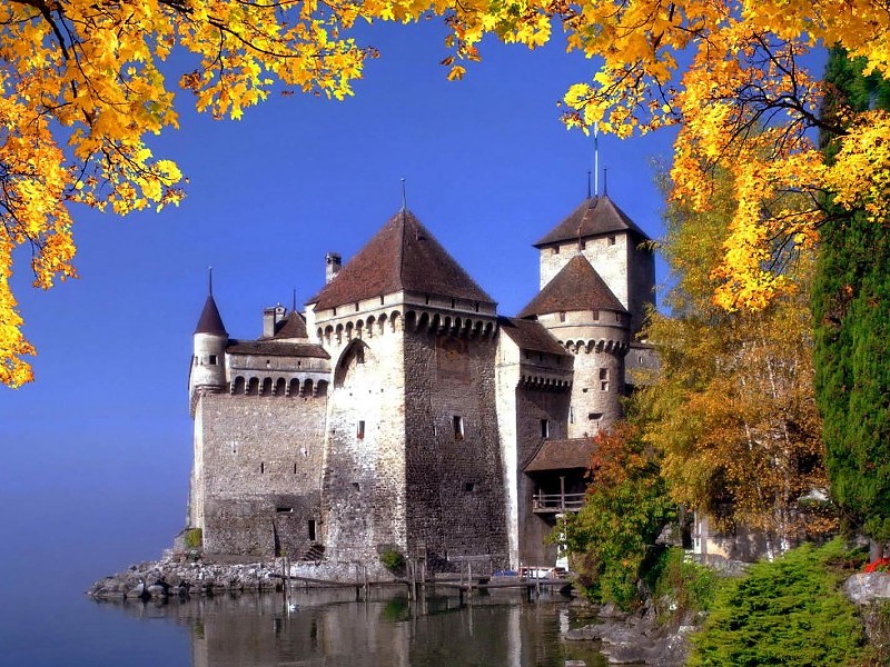 Chateau de Chillon. Online-Puzzle