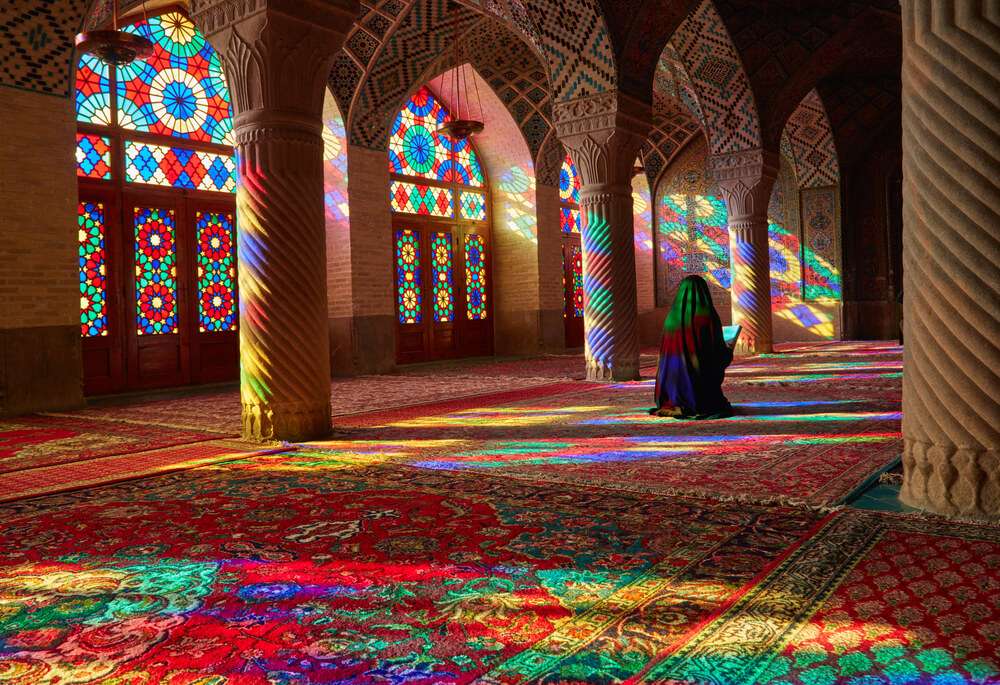 Temple iranien. puzzle en ligne