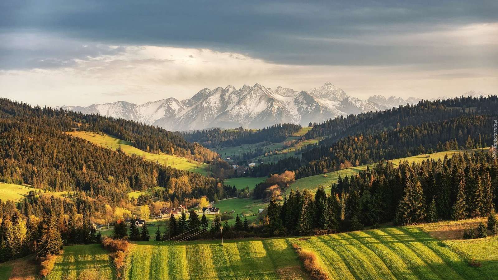 Vista das montanhas Tatra quebra-cabeças online