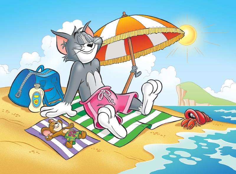Tom a Jerry online puzzle