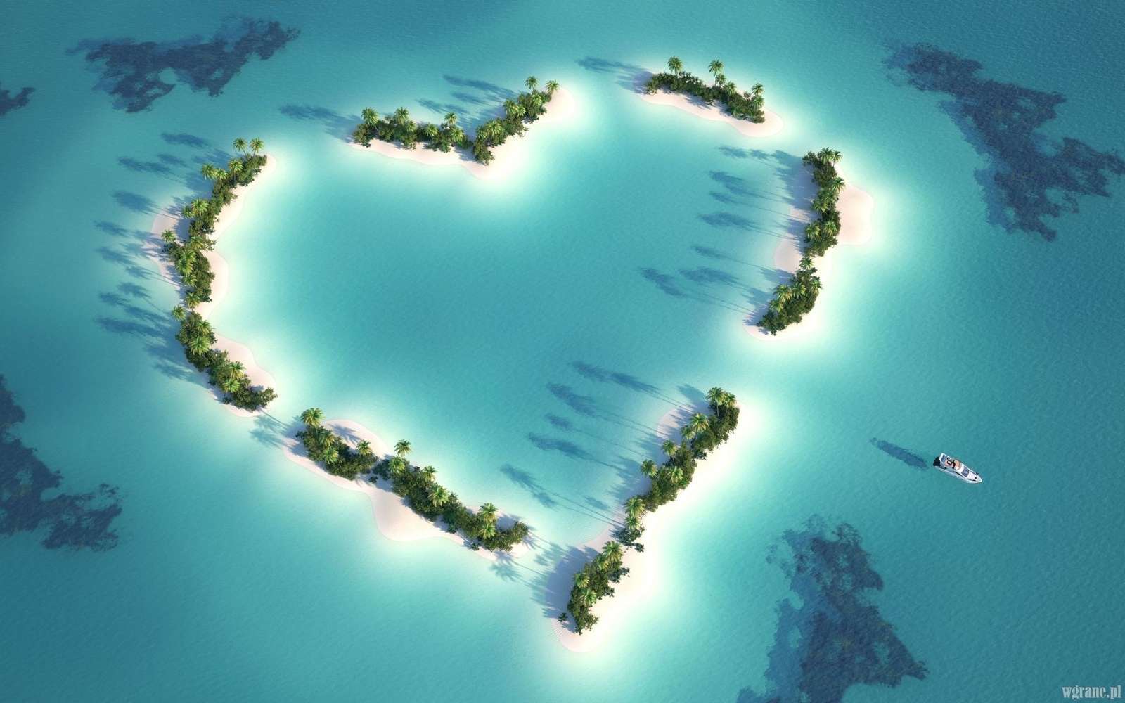 Сердечный остров пазл онлайн