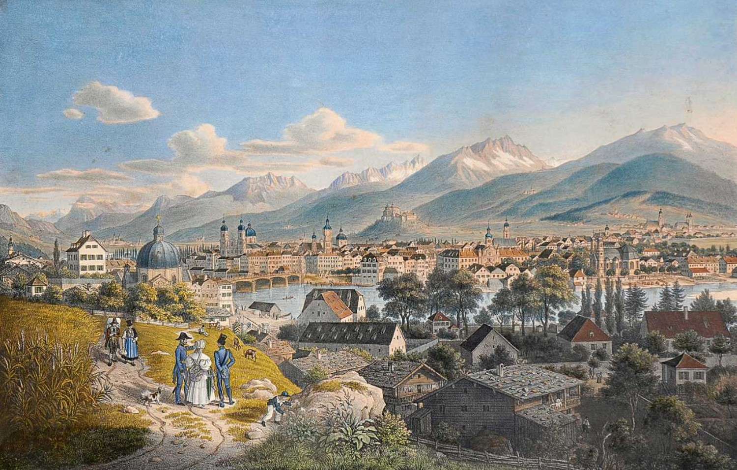 Bývalý Innsbruck. skládačky online
