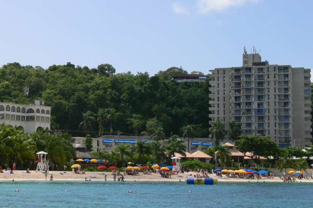 Ямайка, плажът. онлайн пъзел