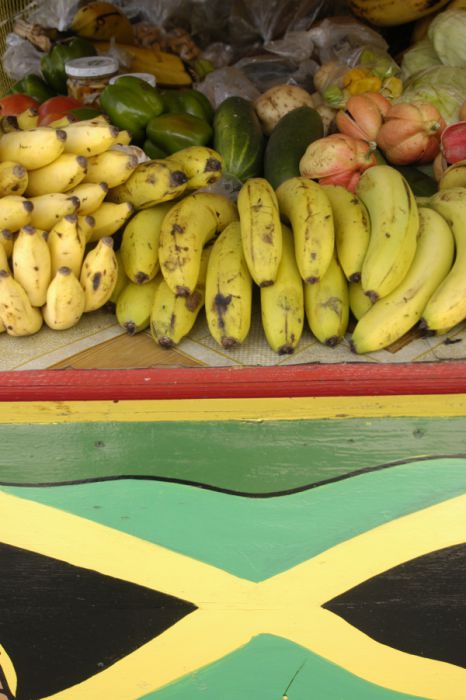 Jamaica . Fruit stall. online puzzle