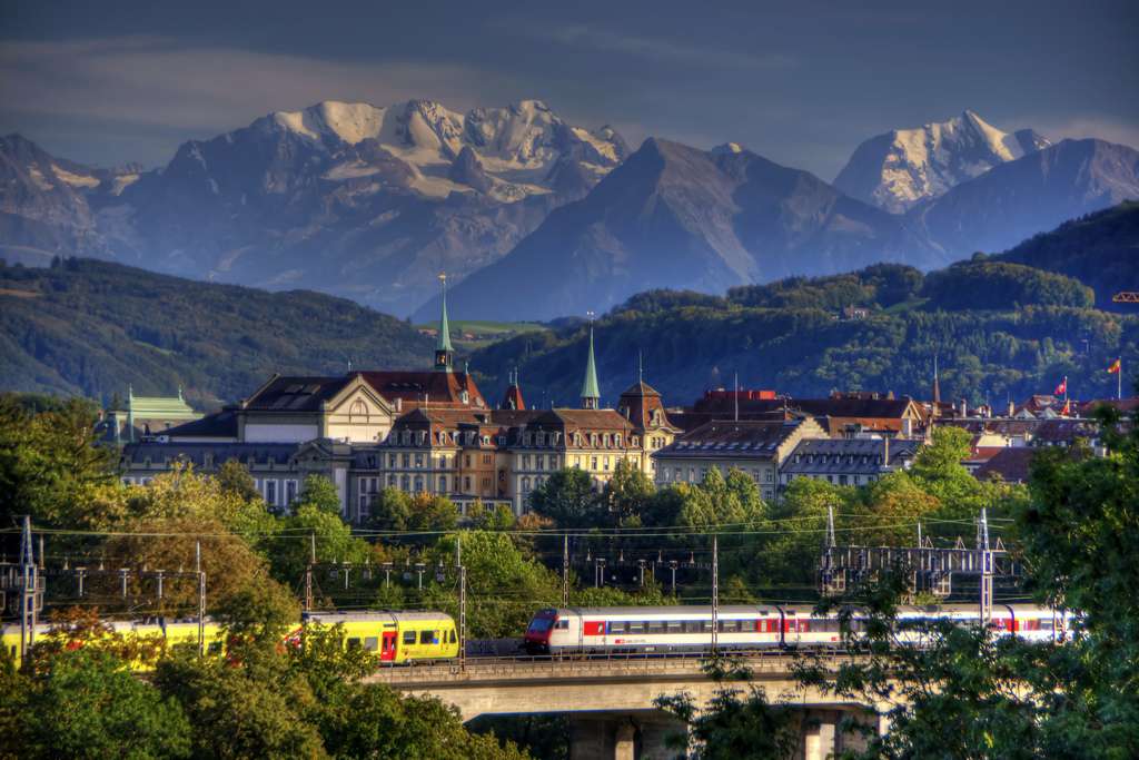 Panorama de Berna. quebra-cabeças online