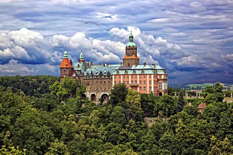 Ksiaz Castle. online puzzel