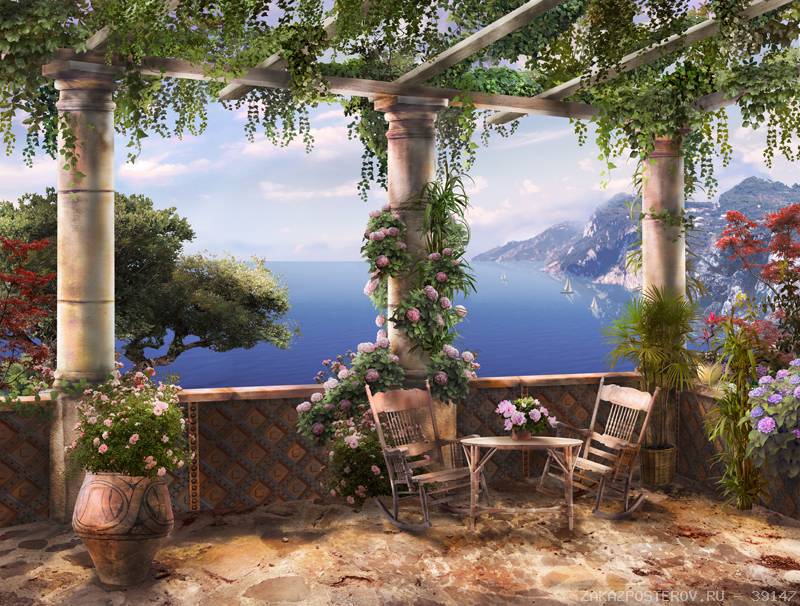 View from the terrace. jigsaw puzzle online