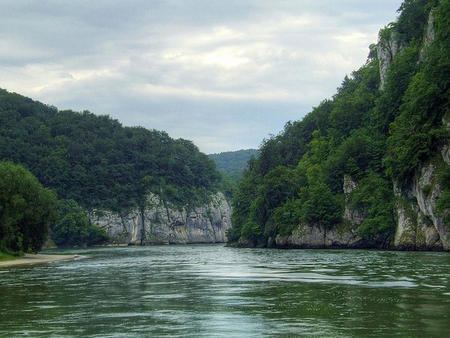 De Donau in Beieren. online puzzel