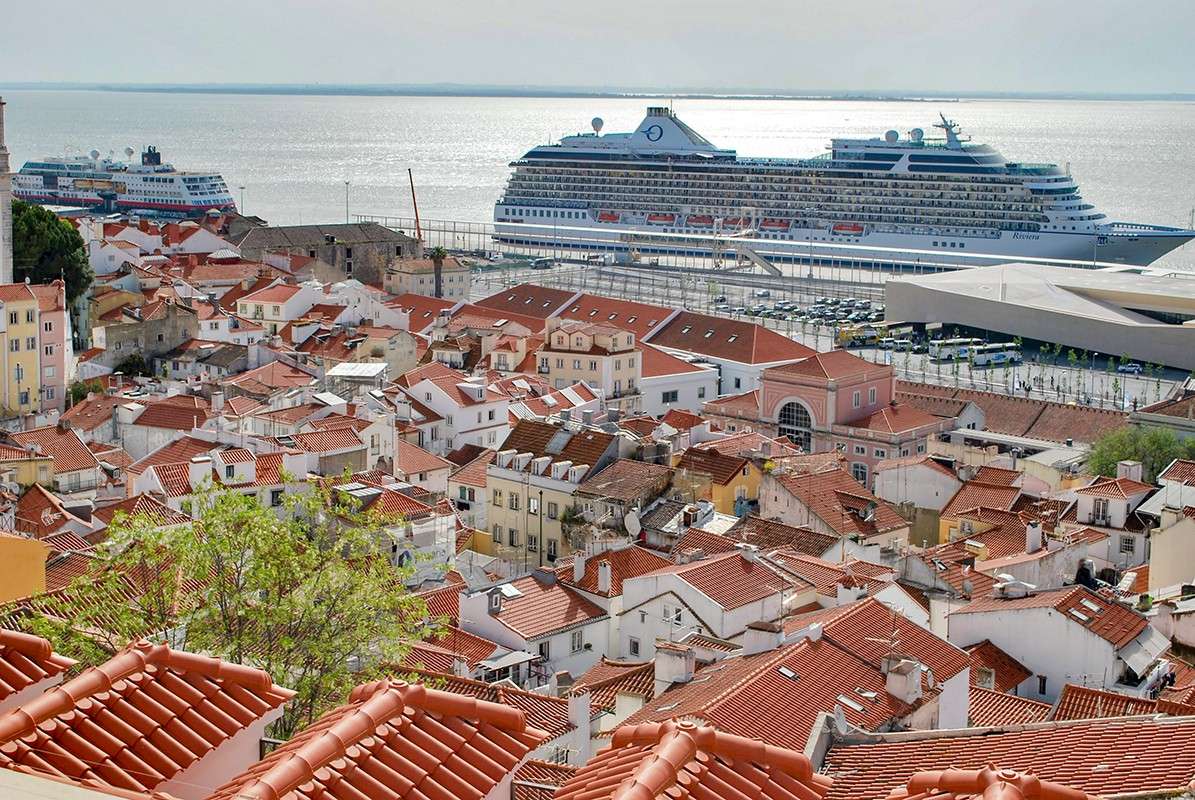 Lissabon. Online-Puzzle