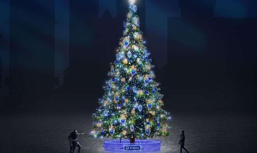 Vánoční strom - Vánoce skládačky online