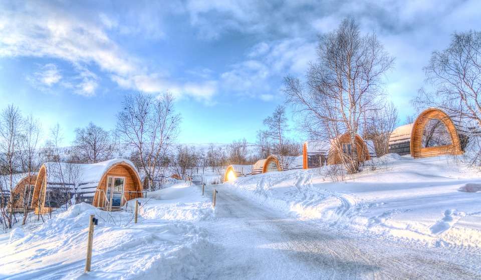Kirkenes στη Νορβηγία. online παζλ