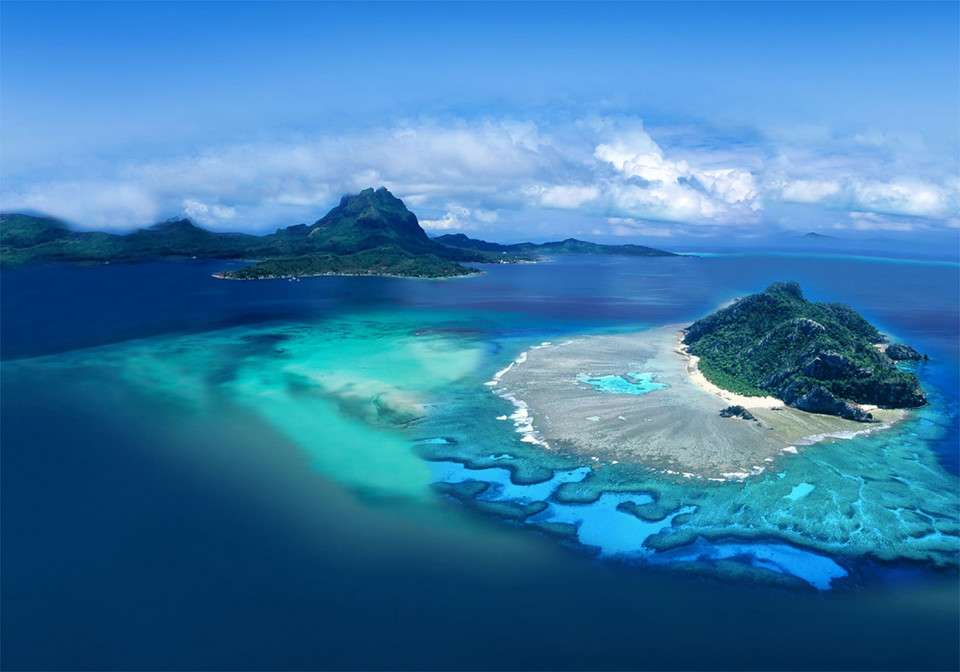 Bora-Bora är ett paradis på jorden Pussel online