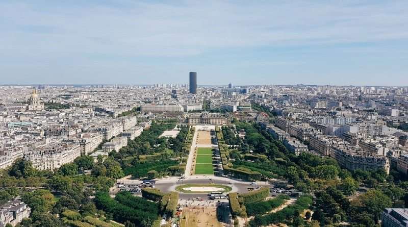 Panorama of Paris jigsaw puzzle online