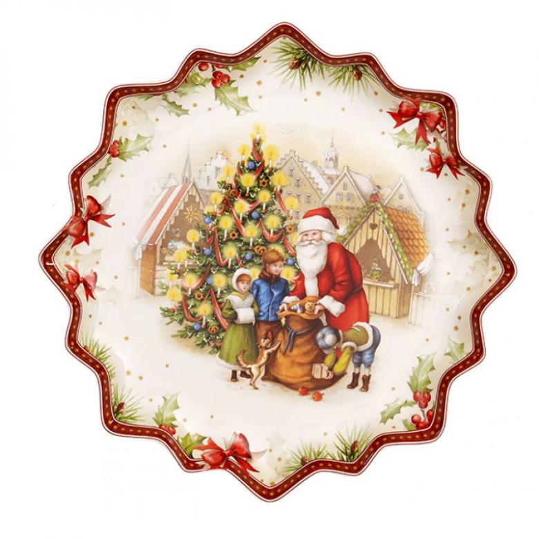 Christmas cake plate online puzzle