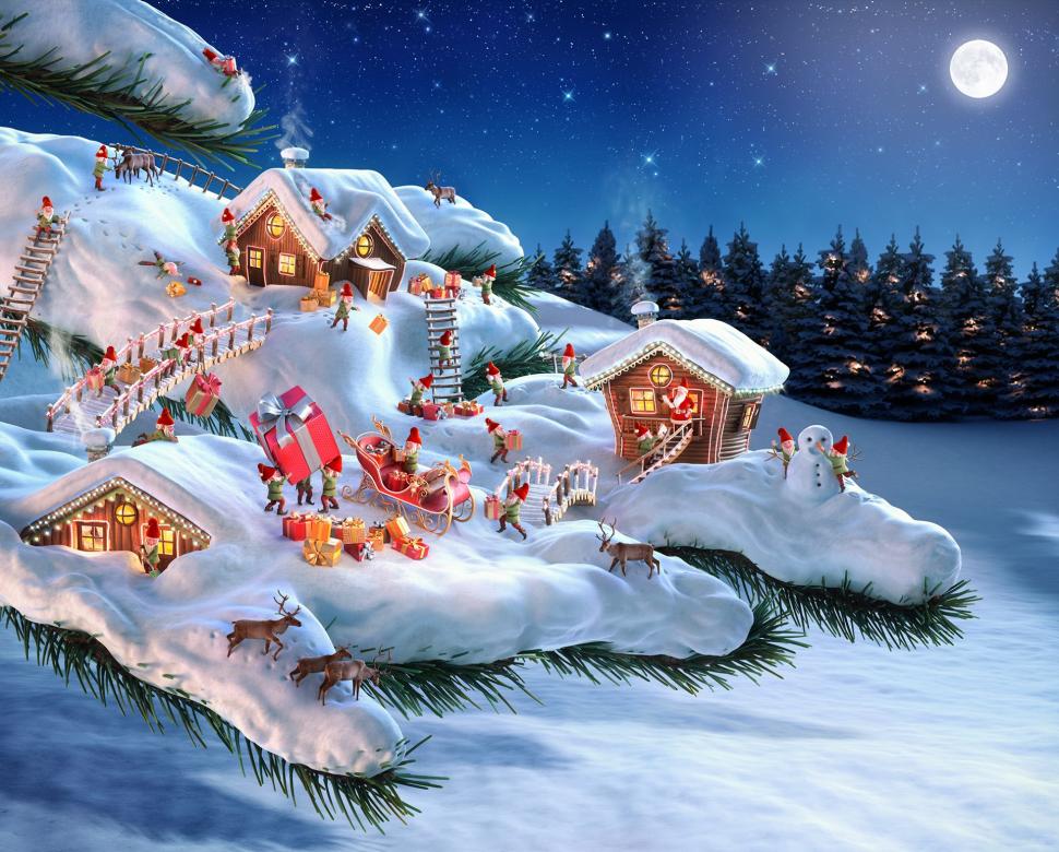 Beautiful Christmas. online puzzle