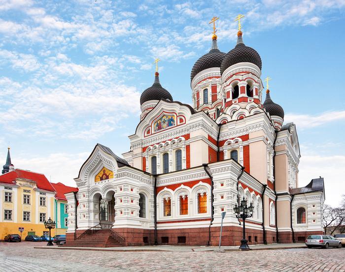 Catedral de A. Nevsky em Tallinn. puzzle online