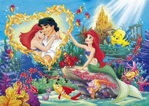 Ariel de kleine zeemeermin online puzzel
