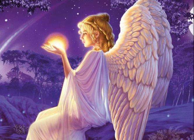 Angel of light. jigsaw puzzle online
