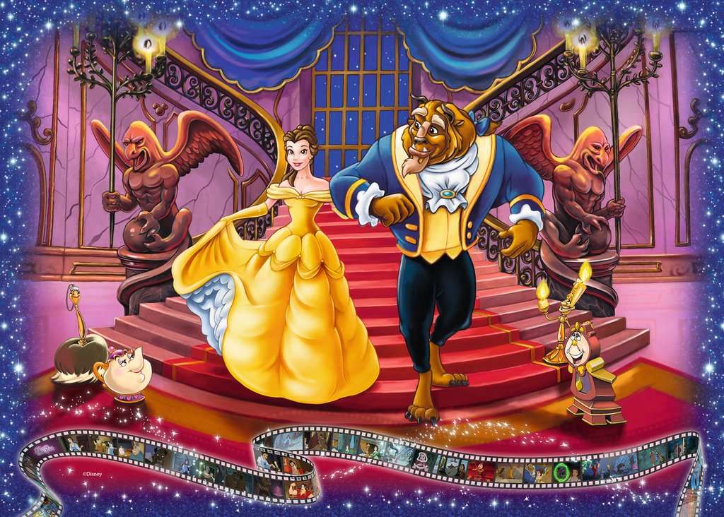 Disney-La bella e la bestia puzzle online
