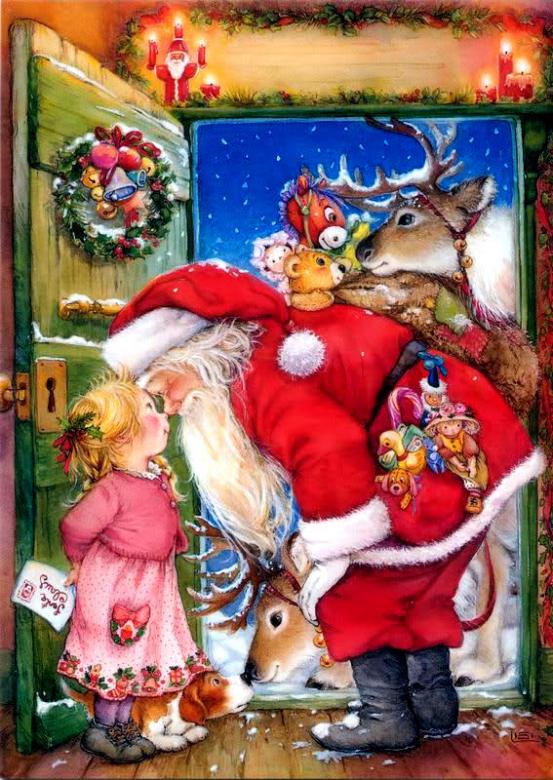Foto do Papai Noel. puzzle online