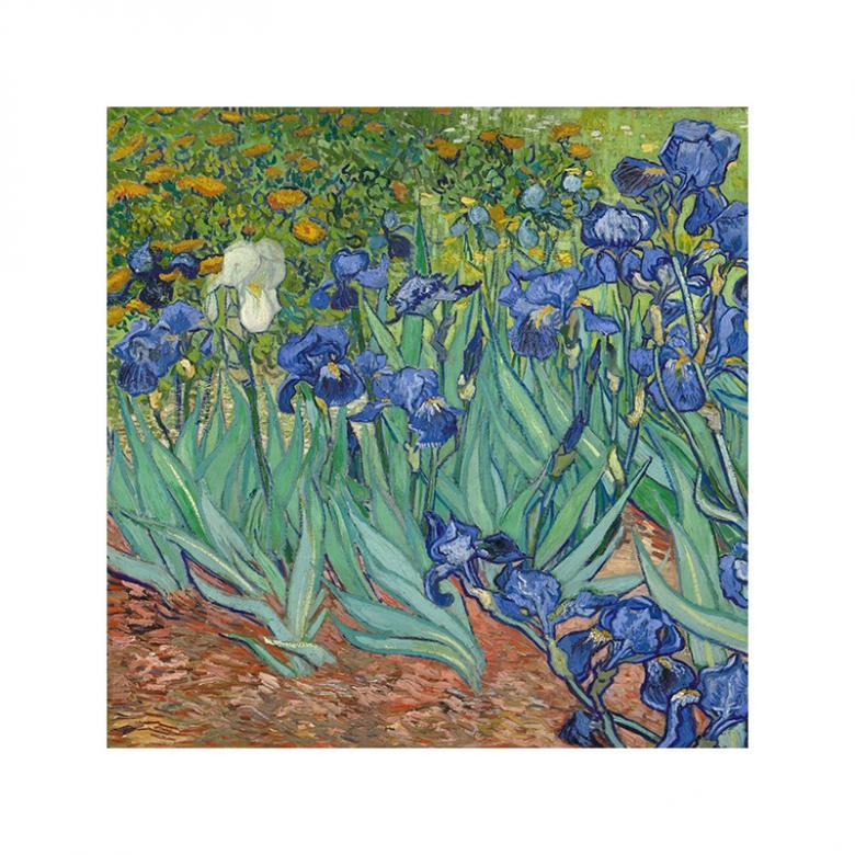 Irissen - Vincent van Gogh online puzzel