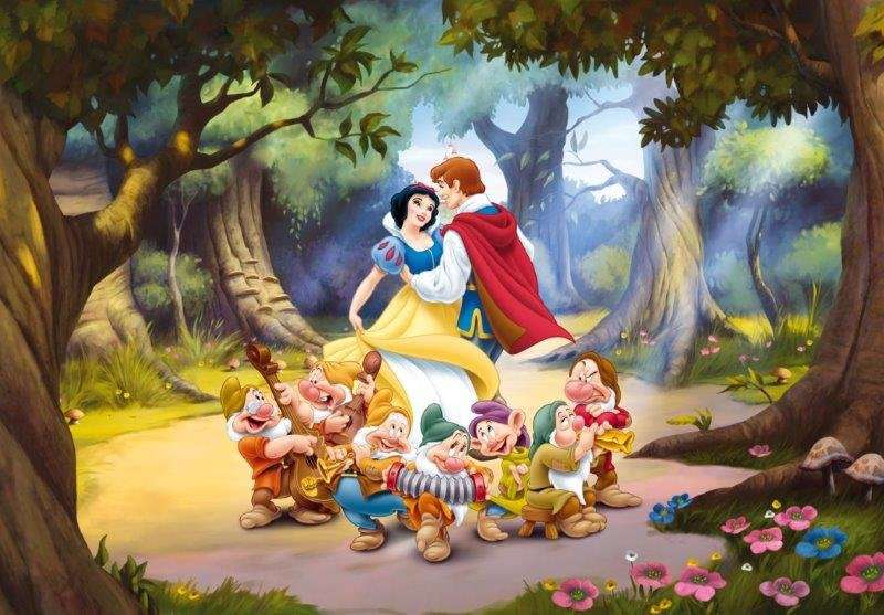 Snow White and the Seven Dwarf online puzzle