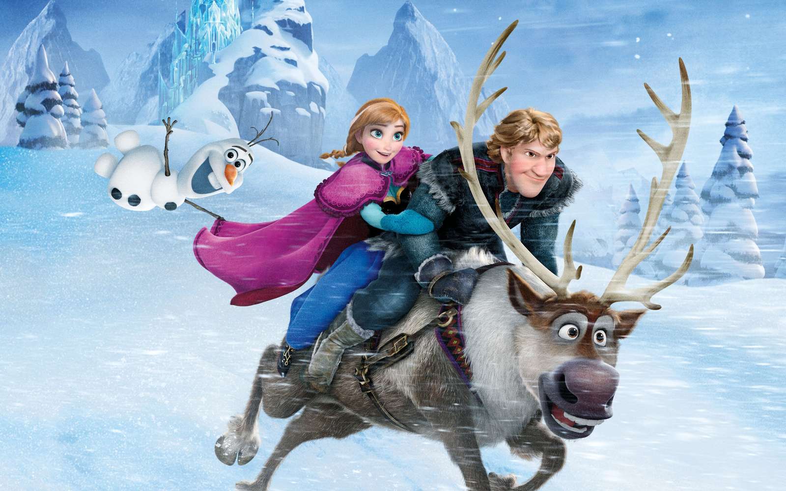 frozen and the kingdom of ice jigsaw puzzle online