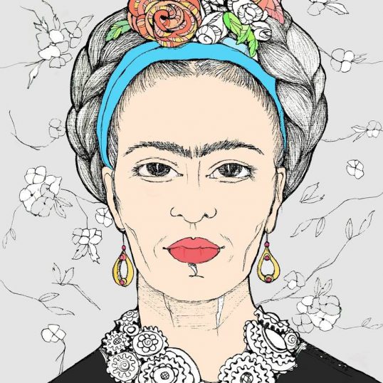 Frida - pintora mexicana rompecabezas en línea